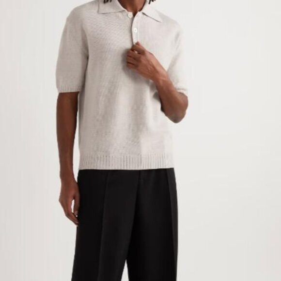 BNWT SS22 RAF SIMONS WOOL POLO SHIRT M - Picture 11 of 12